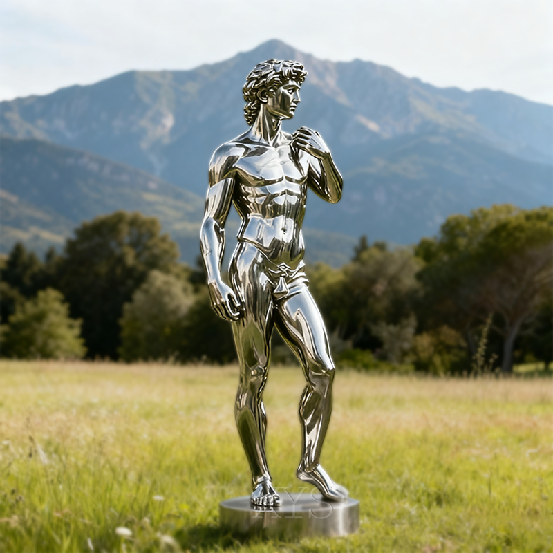 Soul of David Mirror klassisk figurskulptur